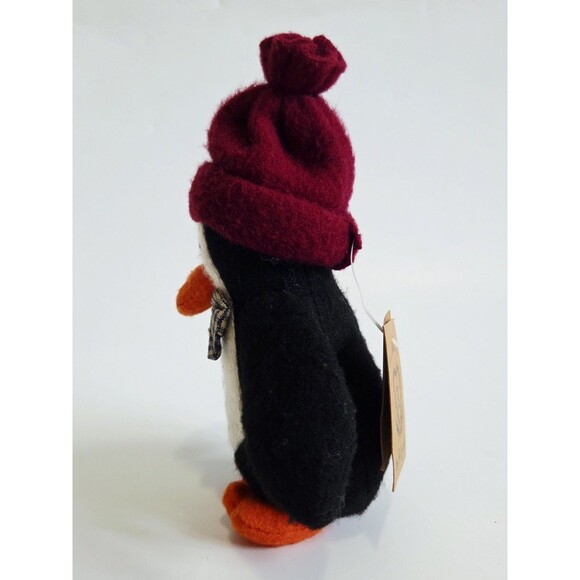 Artisan Flair Penguin Plush Stuffed Animal Toy Winter Christmas Miss Elles Set - Picture 6 of 13